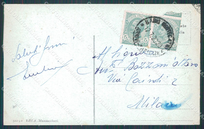 Pistoia Montecatini Regie Terme di PIEGHINE cartolina WX2164 – retro