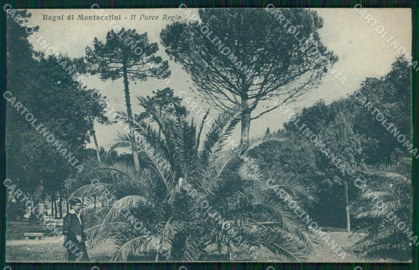 Pistoia Montecatini Parco Regio cartolina WX2179 – fronte