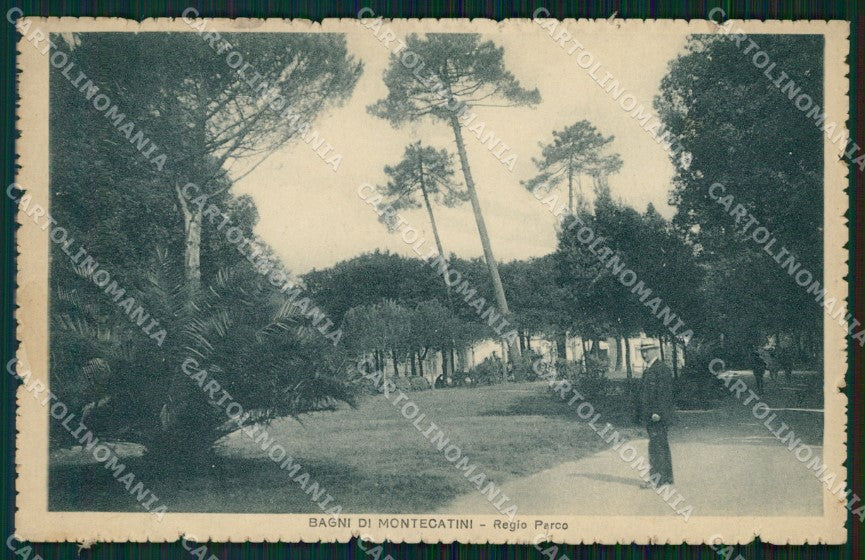 Pistoia Montecatini Parco Regio cartolina WX2180 – fronte