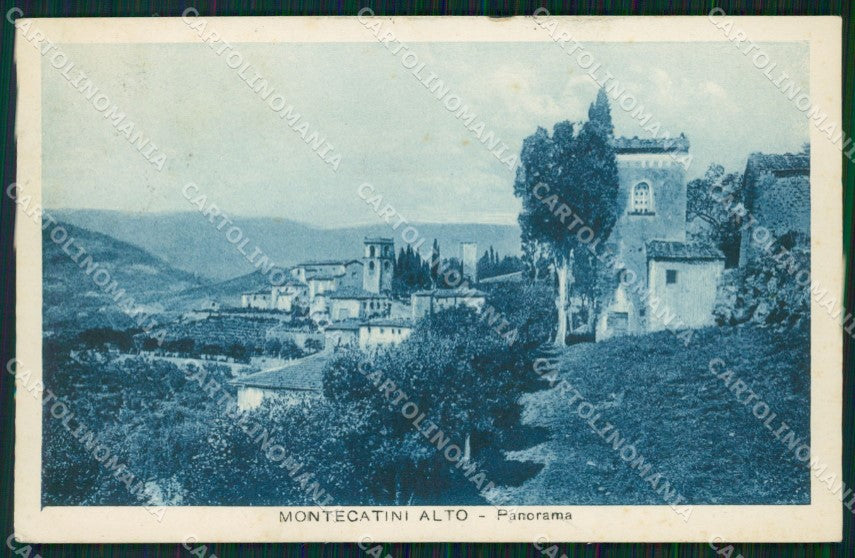 Pistoia Montecatini Alto cartolina WX2192 – fronte