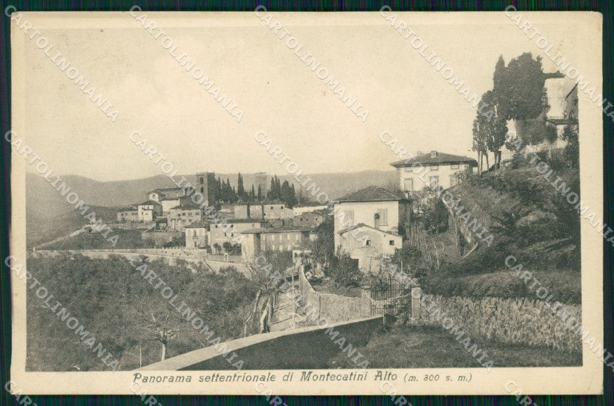 Pistoia Montecatini Alto cartolina WX2199 – fronte
