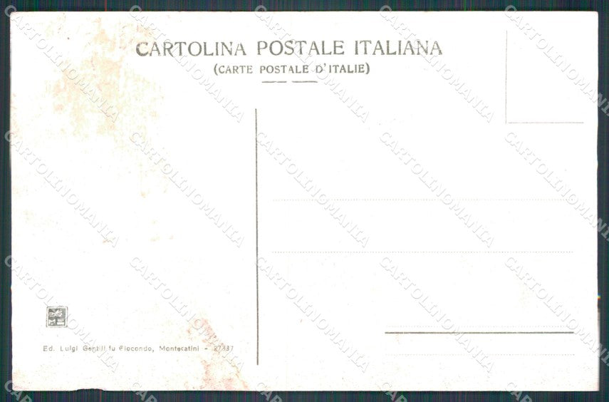 Pistoia Montecatini Valdinievole ABRASA cartolina WX2203 – retro