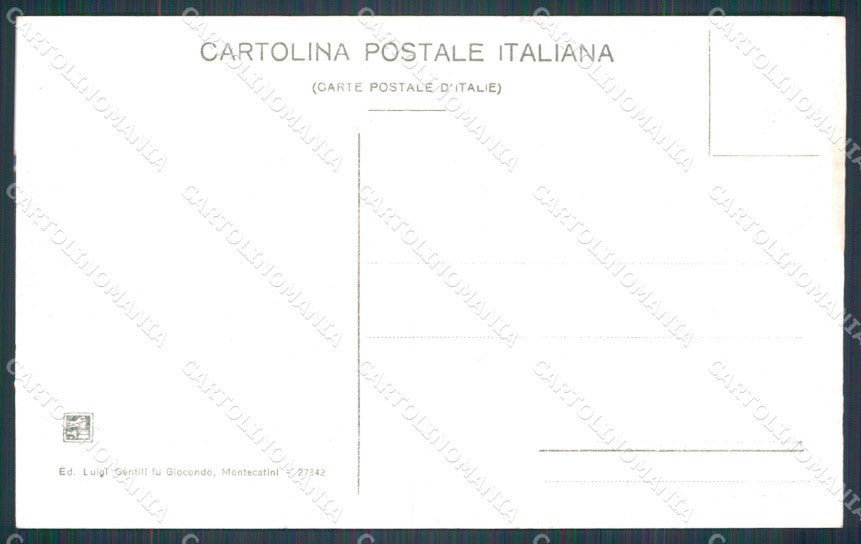Pistoia Montecatini Valdinievole cartolina WX2204 – retro