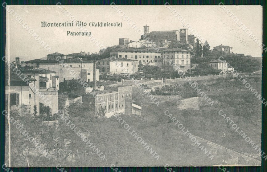 Pistoia Montecatini Alto Valdinievole cartolina WX2205 – fronte