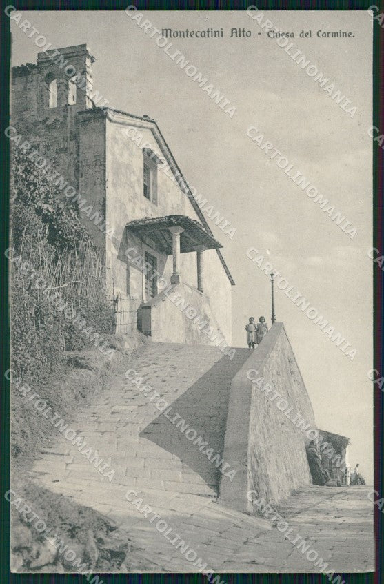 Pistoia Montecatini Alto ABRASA cartolina WX2208 – fronte