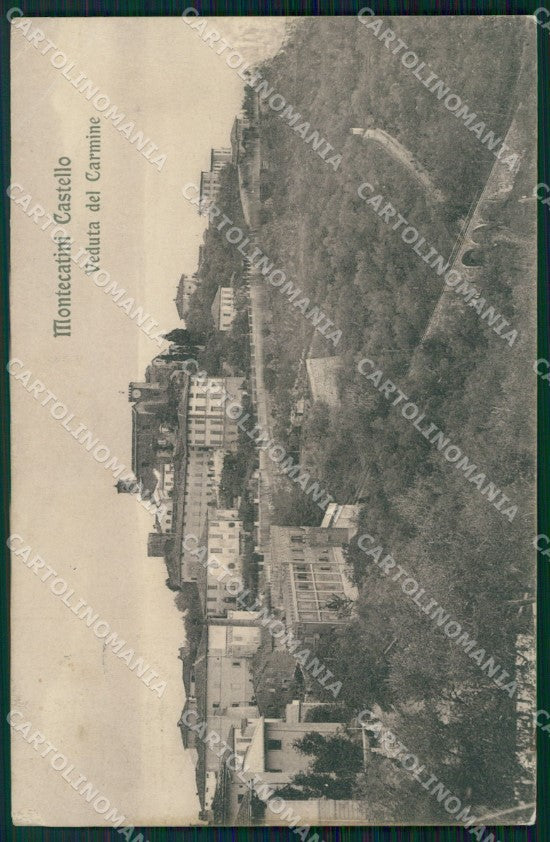 Pistoia Montecatini Castello di PIEGA cartolina WX2215 – fronte