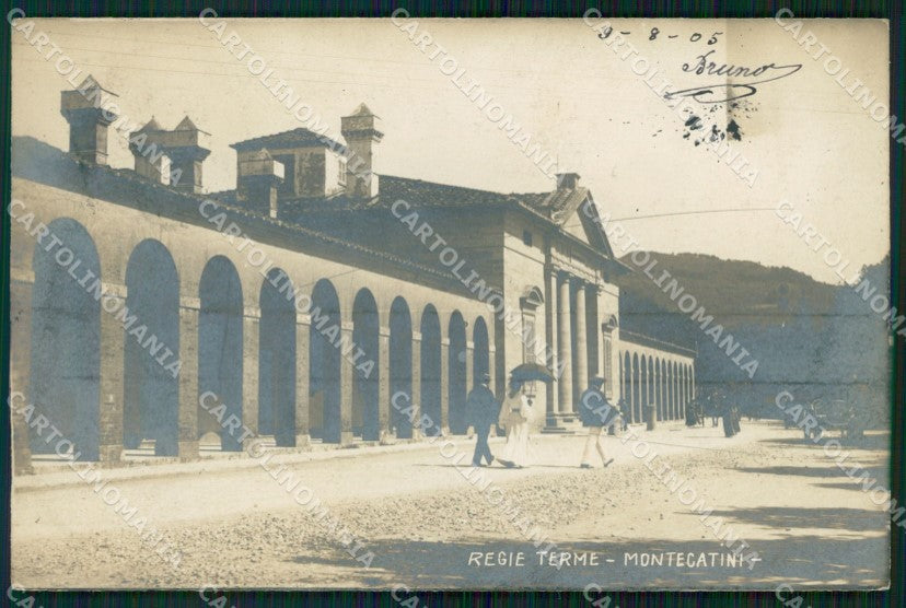 Pistoia Montecatini Regie Terme di MACCHIA Foto cartolina WX2237 – fronte