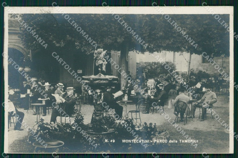 Pistoia Montecatini Parco delle Tamerici Foto cartolina WX2241 – fronte