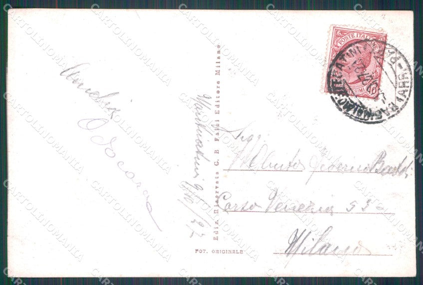 Pistoia Montecatini Stabilimento Tettuccio Foto cartolina WX2247 – retro
