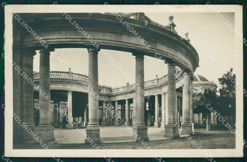Pistoia Montecatini Stabilimento Tettuccio Foto cartolina WX2251 – fronte