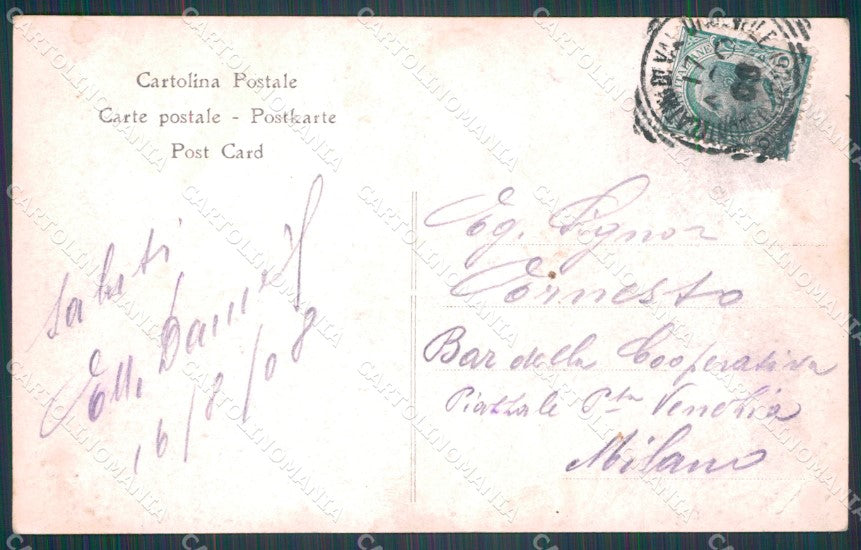 Pistoia Montecatini Stabilimento Tettuccio Alterocca 1323 Foto cartolina WX2252 – retro