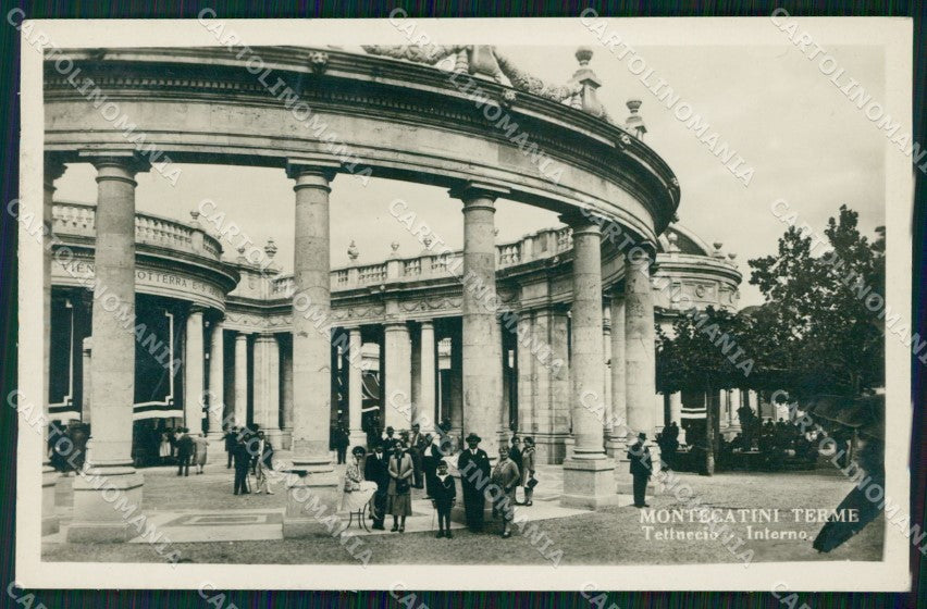 Pistoia Montecatini Stabilimento Tettuccio Foto cartolina WX2253 – fronte