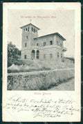 Pistoia Montecatini Alto Villino Crocco ABRASA cartolina WX2265 – fronte