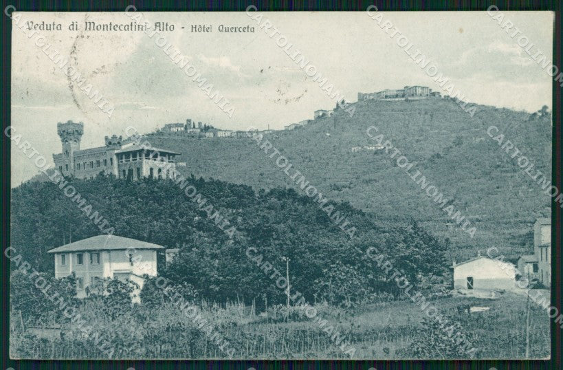 Pistoia Montecatini Alto Hotel Querceta cartolina WX2271 – fronte