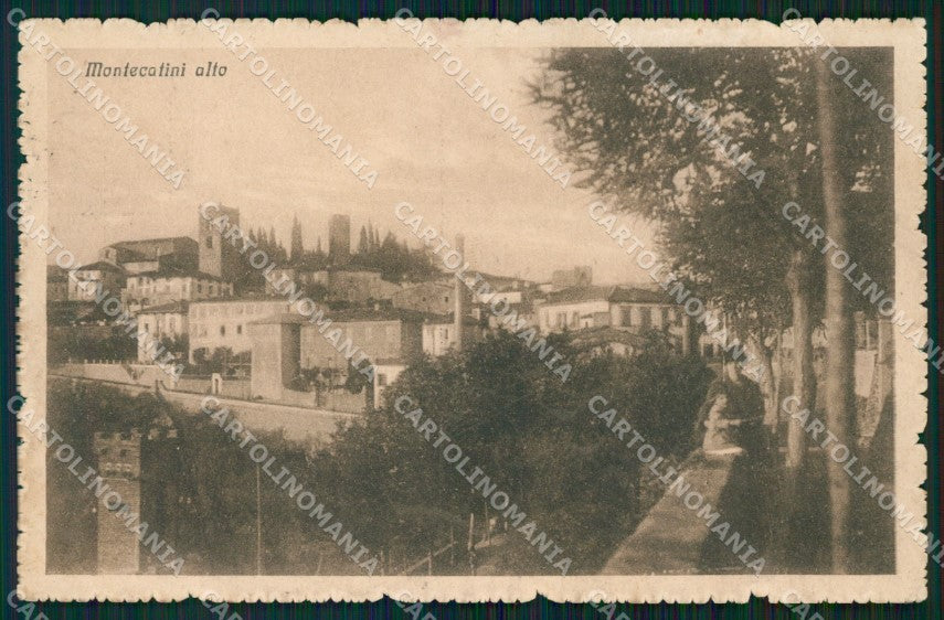 Pistoia Montecatini Alto cartolina WX2276 – fronte