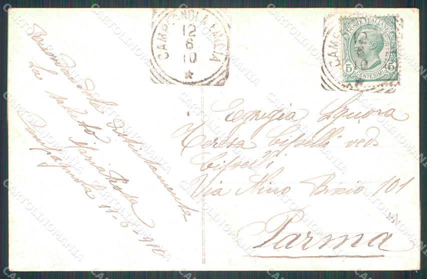 Pistoia Montecatini Viale del Tettuccio Alterocca 4024 PIEGA cartolina WX2297 – retro