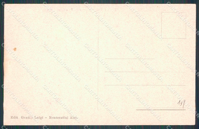 Pistoia Montecatini Alto Casa Giuseppe Giusti cartolina WX2308 – retro