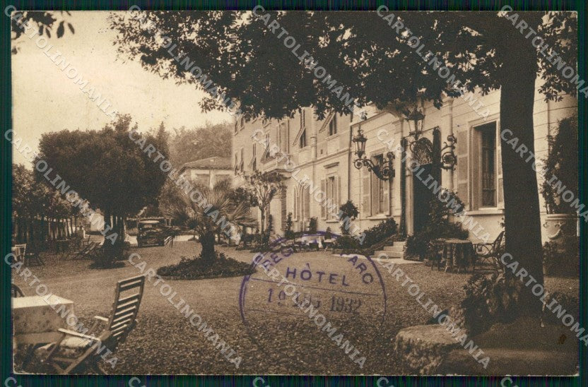 Pistoia Montecatini Grand Hotel Regina du Parc cartolina WX2310 – fronte