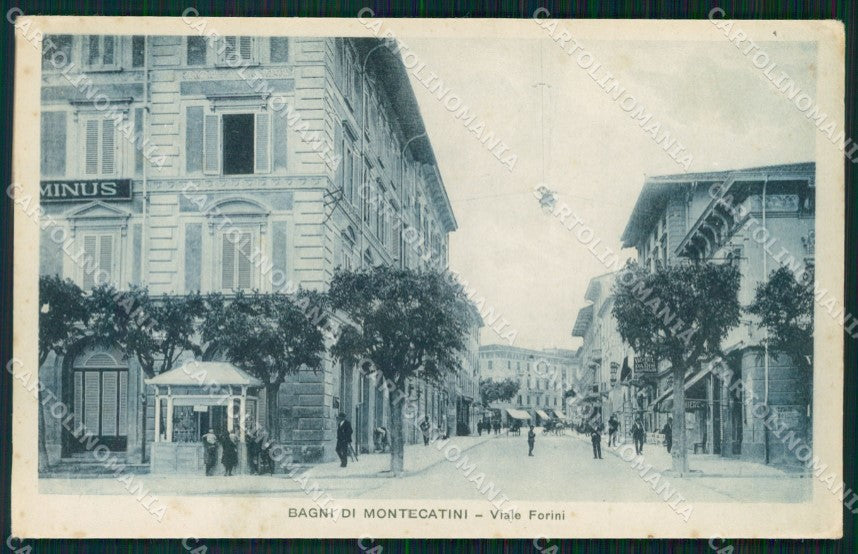 Pistoia Montecatini Viale Forini cartolina WX2312 – fronte
