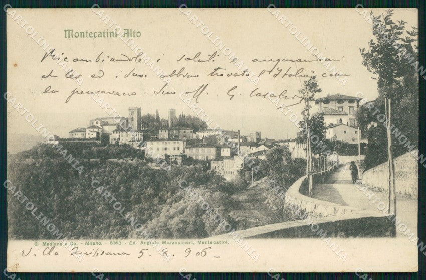 Pistoia Monrecatini Alto cartolina WX2314 – fronte