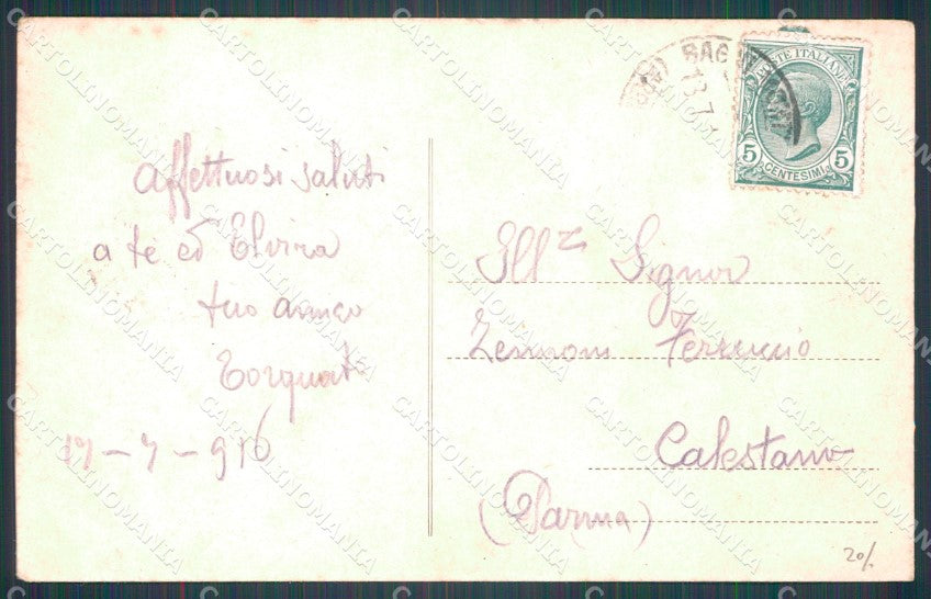 Pistoia Montecatini Alterocca 7056 cartolina WX2351 – retro