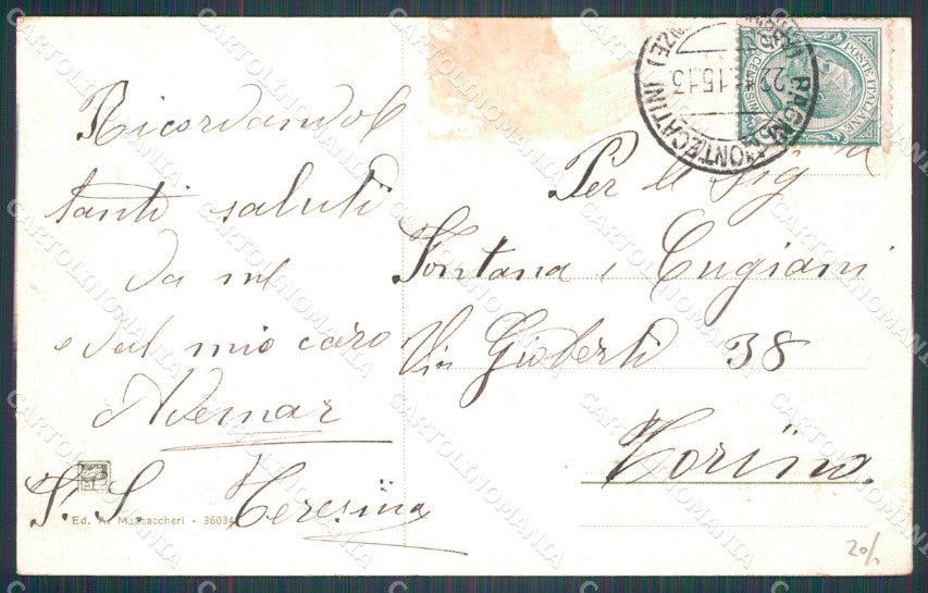 Pistoia Montecatini Stabilimento Tamerici cartolina WX2363 – retro