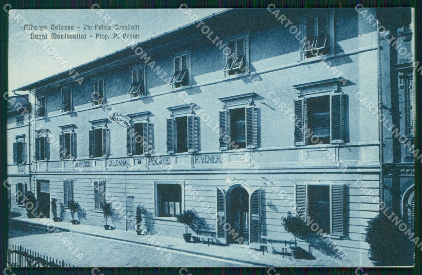 Pistoia Montecatini Albergo Colonna cartolina WX2365 – fronte