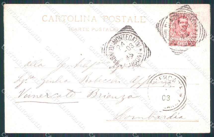 Pistoia Montecatini Corso dei Fiori cartolina WX2376 – retro