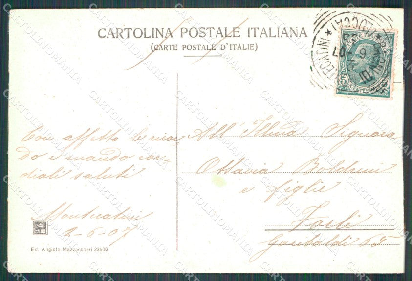 Pistoia Montecatini Viale Verdi cartolina WX2401 – retro