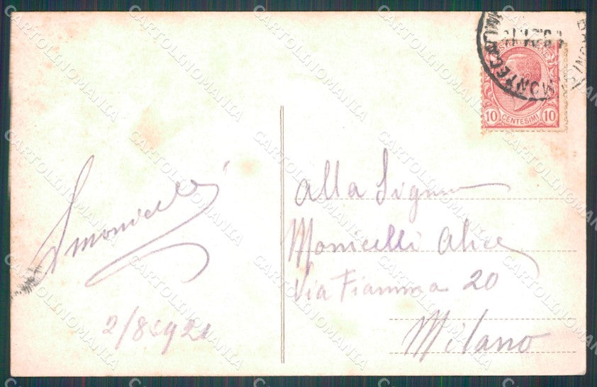 Pistoia Montecatini Stazione Alterocca 7223 cartolina WX2406 – retro