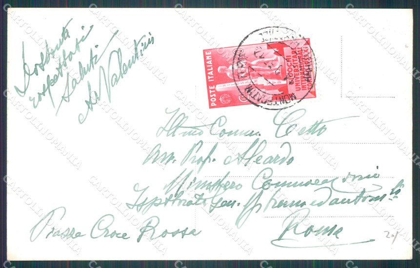 Pistoia Montecatini Stabilimento Tamerici Foto cartolina WX2415 – retro