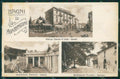 Pistoia Montecatini Bagni di PIEGA cartolina WX2428 – fronte