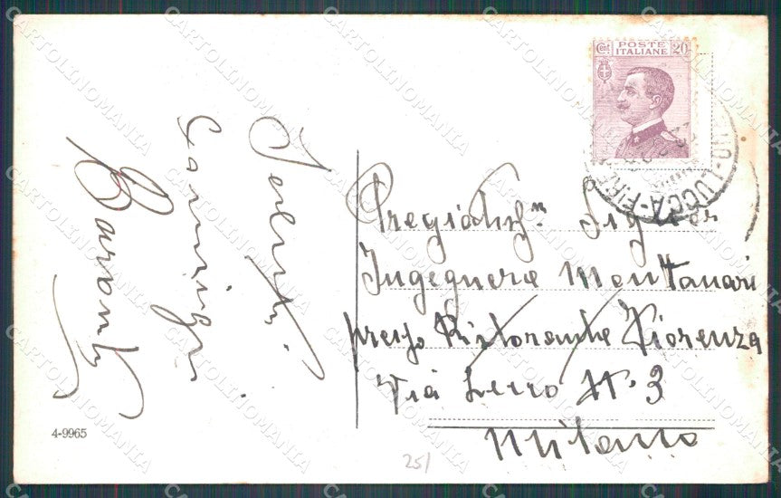 Pistoia Montecatini Bagni di PIEGHINA cartolina WX2430 – retro