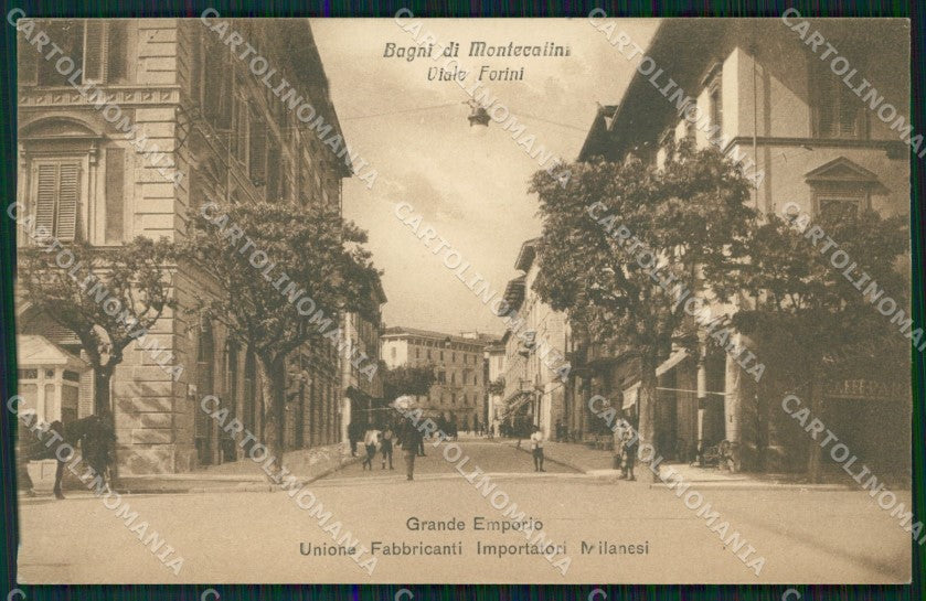 Pistoia Montecatini Grande Imporio cartolina WX2434 – fronte
