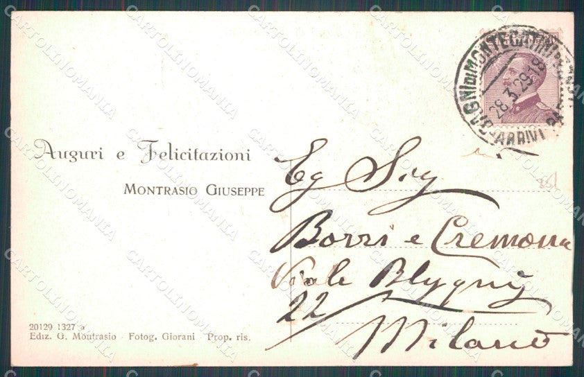 Pistoia Montecatini Grande Imporio cartolina WX2434 – retro