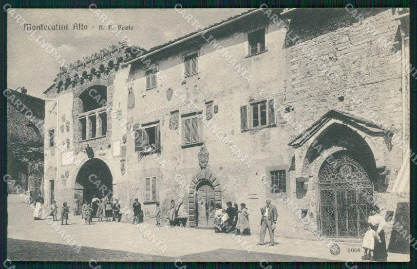 Pistoia Montecatini Alto Poste cartolina WX2448 – fronte