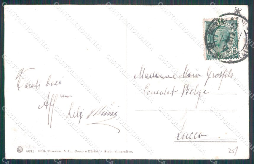 Pistoia Montecatini Stabilimento Tettuccio Carrozza PIEGHINA cartolina WX2452 – retro