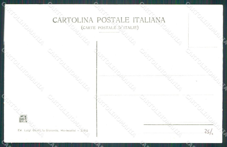 Pistoia Montecatini Funicolare cartolina WX2460 – retro
