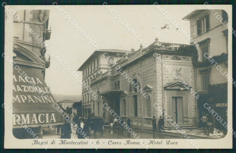 Pistoia Montecatini Corso Roma Farmacia Foto cartolina WX2465 – fronte