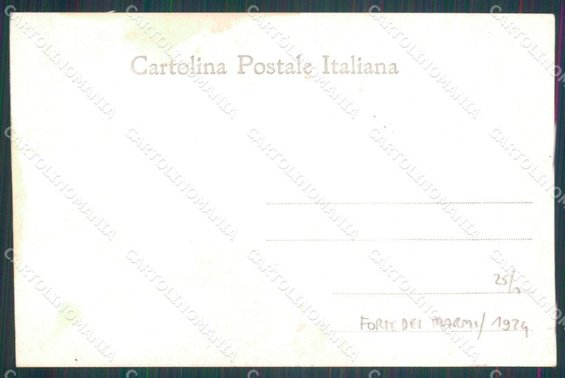 Lucca Forte dei Marmi 1924 MACCHIE Foto cartolina WX2468 – retro