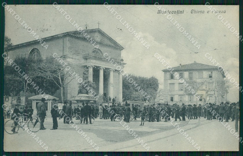 Pistoia Montecatini cartolina WX2475 – fronte