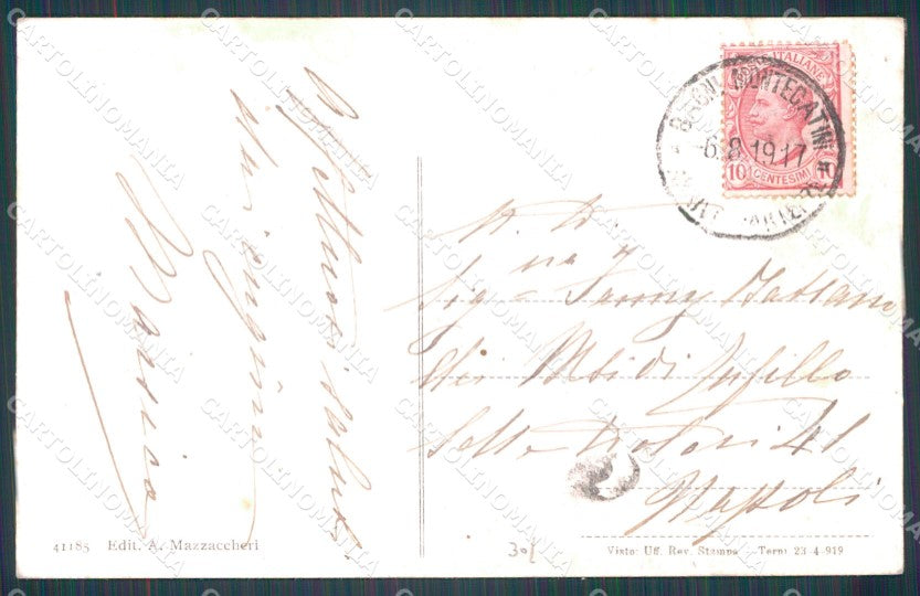 Pistoia Montecatini Stazione PIEGHINE cartolina WX2476 – retro