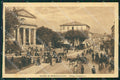 Pistoia Montecatini Piazza Umberto I° Carrozze cartolina WX2481 – fronte