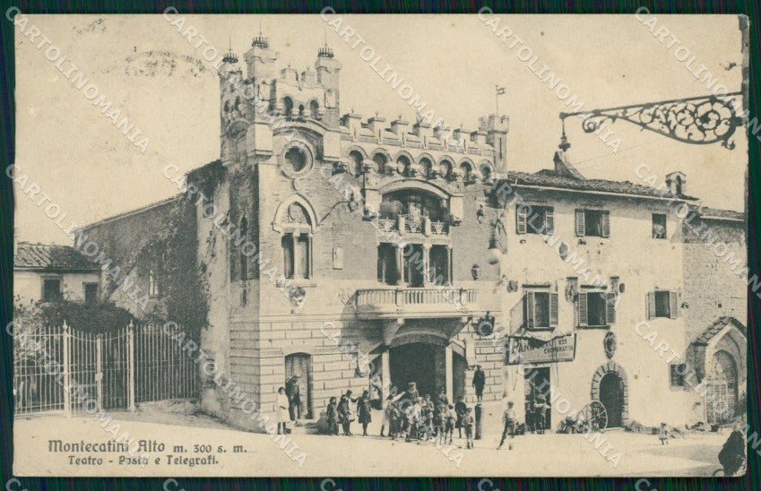 Pistoia Montecatini Alto Posta cartolina WX2483 – fronte