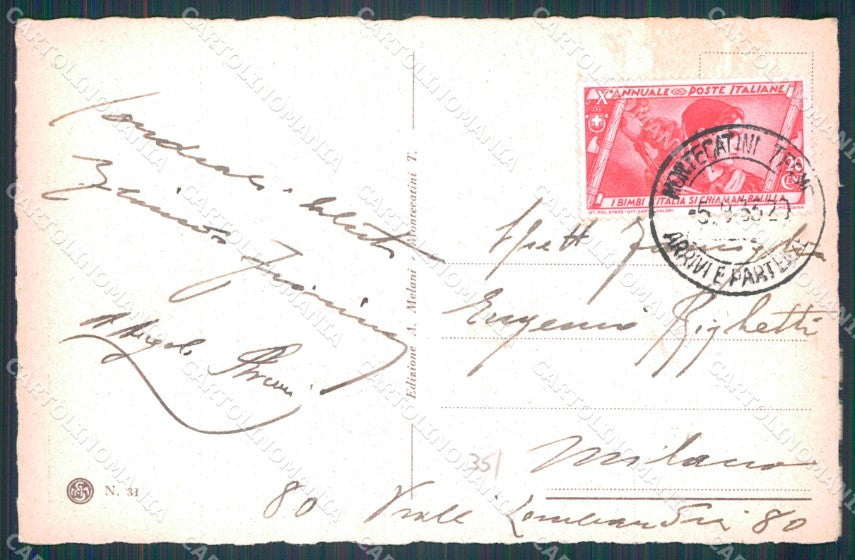 Pistoia Montecatini Autostrada Auto cartolina WX2495 – retro