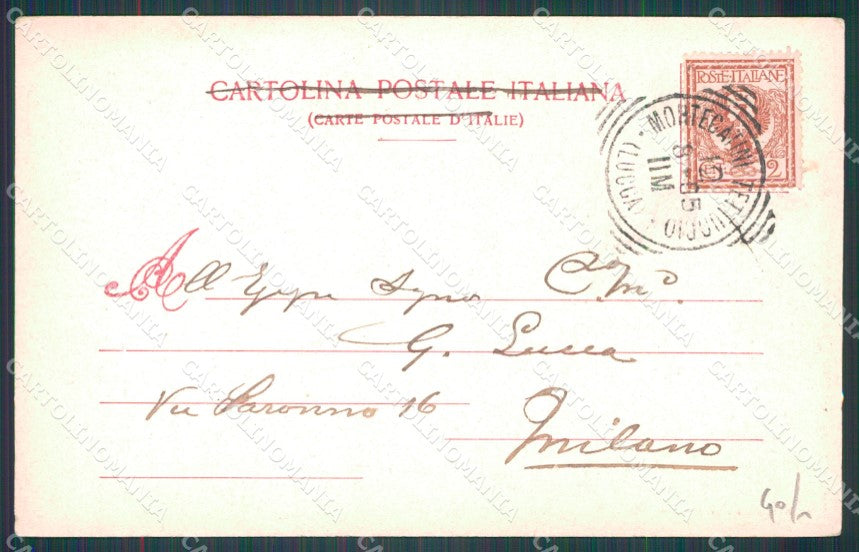 Pistoia Montecatini Funicolare STRAPPO PIEGA cartolina WX2501 – retro