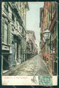 Genova Città Via Garibaldi PIEGHINE cartolina WX2507 – fronte