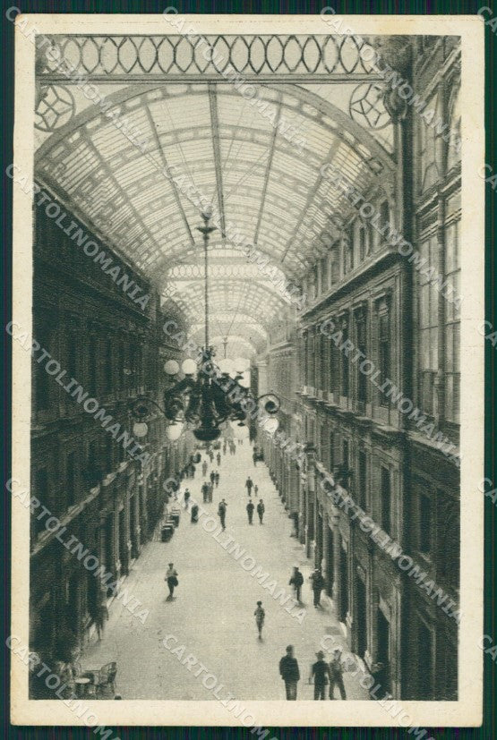 Genova Città Galleria Mazzini cartolina WX2508 – fronte