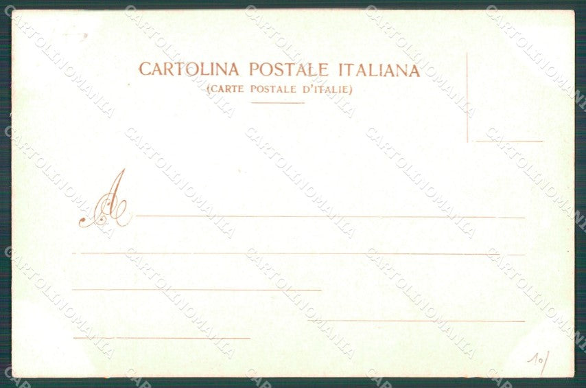 Genova Città Truogoli Santa Brigida cartolina WX2510 – retro