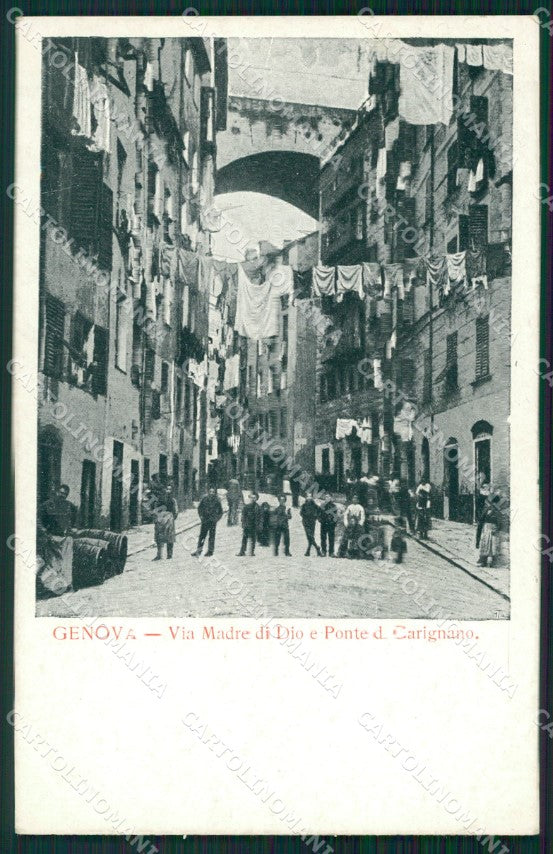 Genova Città Ponte di Carignano cartolina WX2512 – fronte